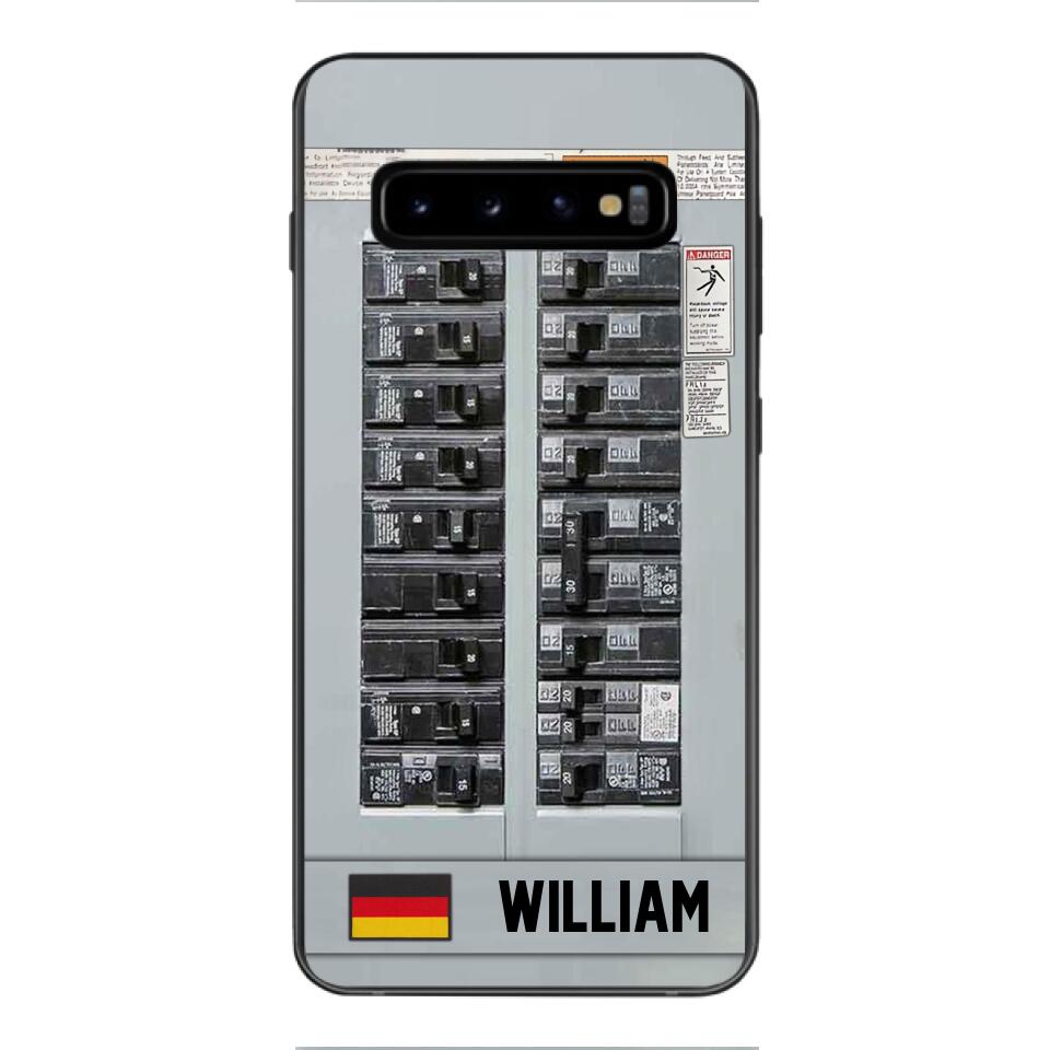 Personalized German Electrician Phone Case Printed 22APR-MQ06