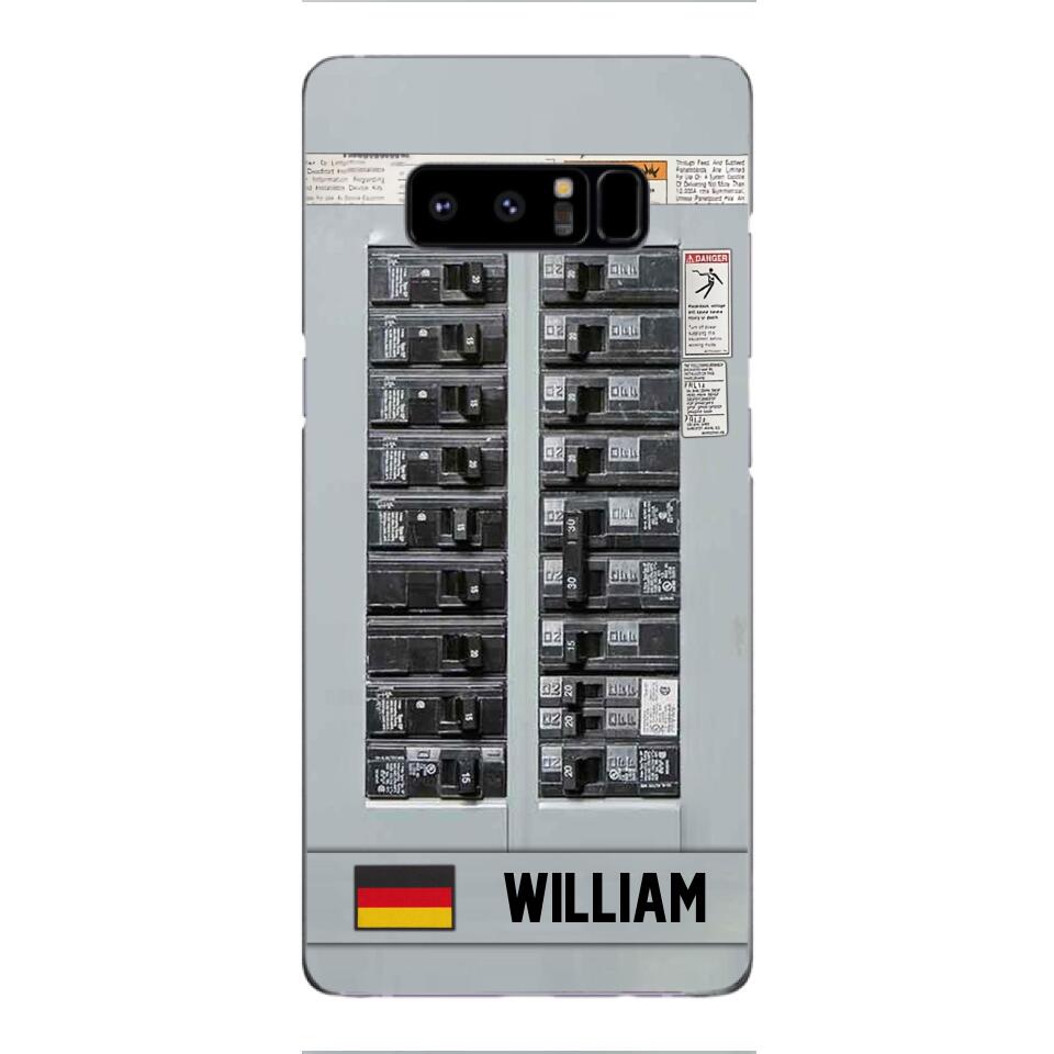 Personalized German Electrician Phone Case Printed 22APR-MQ06