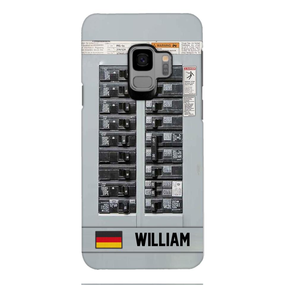 Personalized German Electrician Phone Case Printed 22APR-MQ06