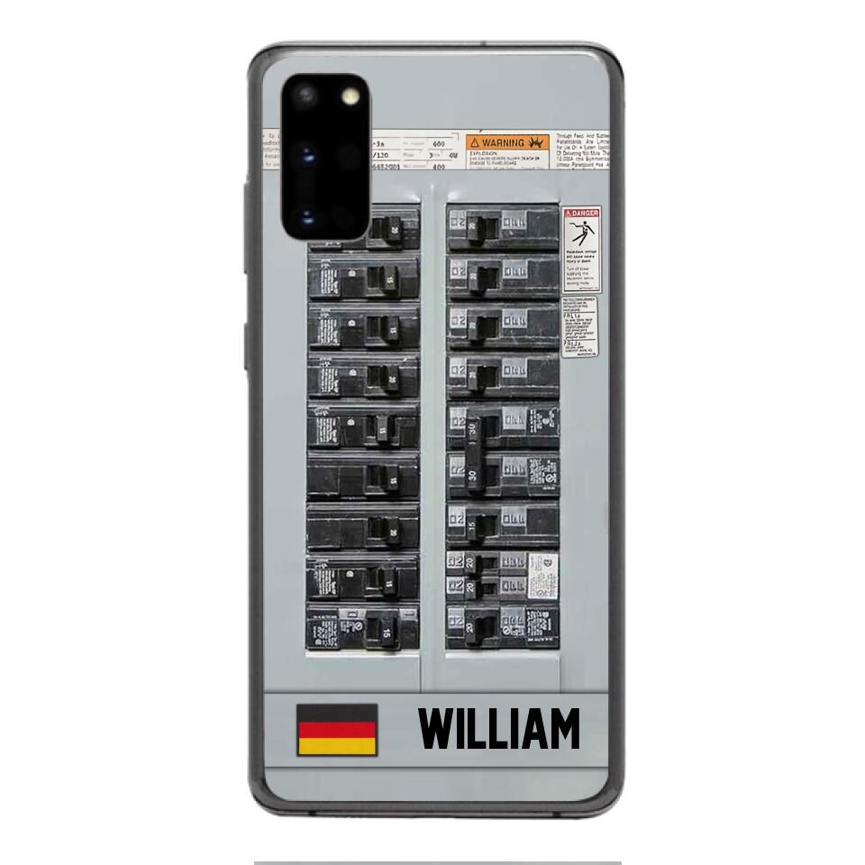 Personalized German Electrician Phone Case Printed 22APR-MQ06