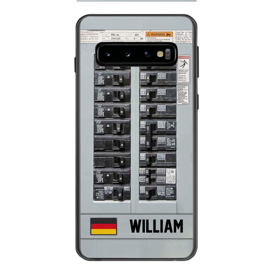 Personalized German Electrician Phone Case Printed 22APR-MQ06