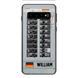 Personalized German Electrician Phone Case Printed 22APR-MQ06