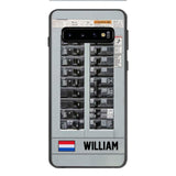 Personalized Netherlands Electrician Phone Case Printed 22APR-MQ06