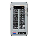 Personalized Netherlands Electrician Phone Case Printed 22APR-MQ06