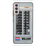Personalized Netherlands Electrician Phone Case Printed 22APR-MQ06