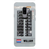 Personalized Netherlands Electrician Phone Case Printed 22APR-MQ06