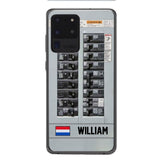 Personalized Netherlands Electrician Phone Case Printed 22APR-MQ06