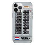 Personalized Netherlands Electrician Phone Case Printed 22APR-MQ06