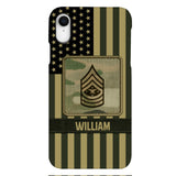 DH Personalized U.S Soldier Phone Case Printed DT064