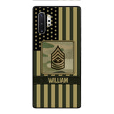 DH Personalized U.S Soldier Phone Case Printed DT064