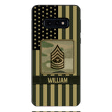 DH Personalized U.S Soldier Phone Case Printed DT064