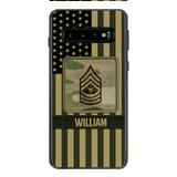 DH Personalized U.S Soldier Phone Case Printed DT064
