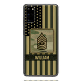 DH Personalized U.S Soldier Phone Case Printed DT064