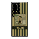 DH Personalized U.S Soldier Phone Case Printed DT064