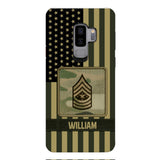 DH Personalized U.S Soldier Phone Case Printed DT064