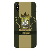 DH Personalized Canadian Soldier Phone Case Printed DT064