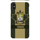 DH Personalized Canadian Soldier Phone Case Printed DT064