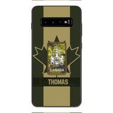 DH Personalized Canadian Soldier Phone Case Printed DT064
