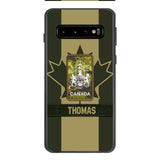 DH Personalized Canadian Soldier Phone Case Printed DT064