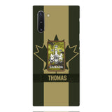 DH Personalized Canadian Soldier Phone Case Printed DT064