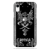 Personalized Skull Tattoos Diamond Phone Case Printed T3Q 0704
