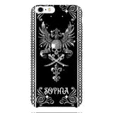 Personalized Skull Tattoos Diamond Phone Case Printed T3Q 0704