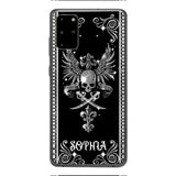 Personalized Skull Tattoos Diamond Phone Case Printed T3Q 0704