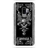 Personalized Skull Tattoos Diamond Phone Case Printed T3Q 0704
