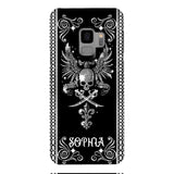 Personalized Skull Tattoos Diamond Phone Case Printed T3Q 0704