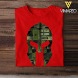 Personalized Swedish Veteran Spartan Warrior