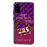 Personalized Best Dog Ever Phone Case Printed 3C 0804