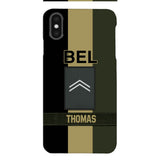 DH Personalized Belgian Soldier Phone Case Printed DT084