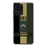 DH Personalized Belgian Soldier Phone Case Printed DT084