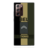 DH Personalized Belgian Soldier Phone Case Printed DT084