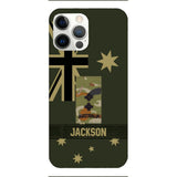 DH Personalized Australian Soldier Phone Case Printed DT084