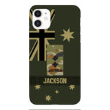 DH Personalized Australian Soldier Phone Case Printed DT084