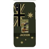 DH Personalized Australian Soldier Phone Case Printed DT084