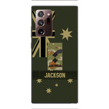 DH Personalized Australian Soldier Phone Case Printed DT084