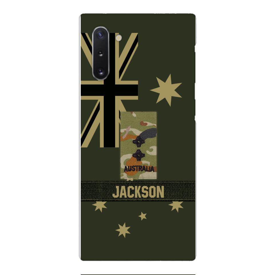 DH Personalized Australian Soldier Phone Case Printed DT084