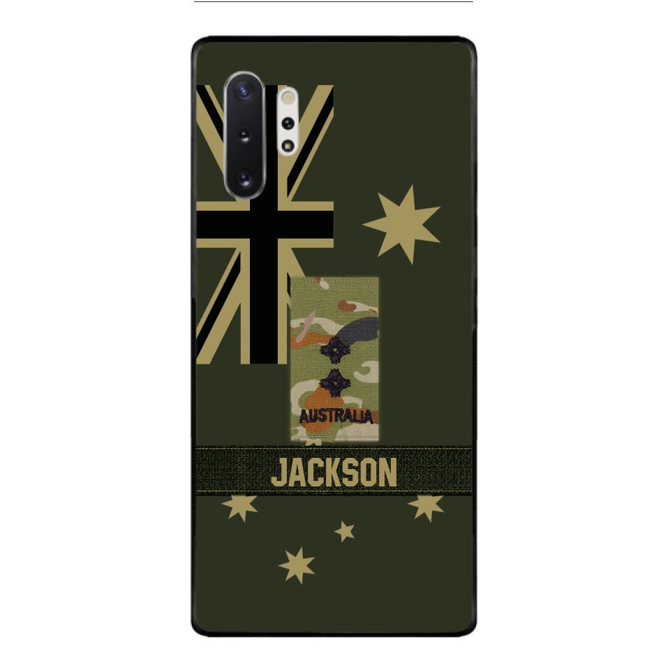 DH Personalized Australian Soldier Phone Case Printed DT084