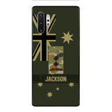 DH Personalized Australian Soldier Phone Case Printed DT084