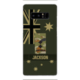 DH Personalized Australian Soldier Phone Case Printed DT084