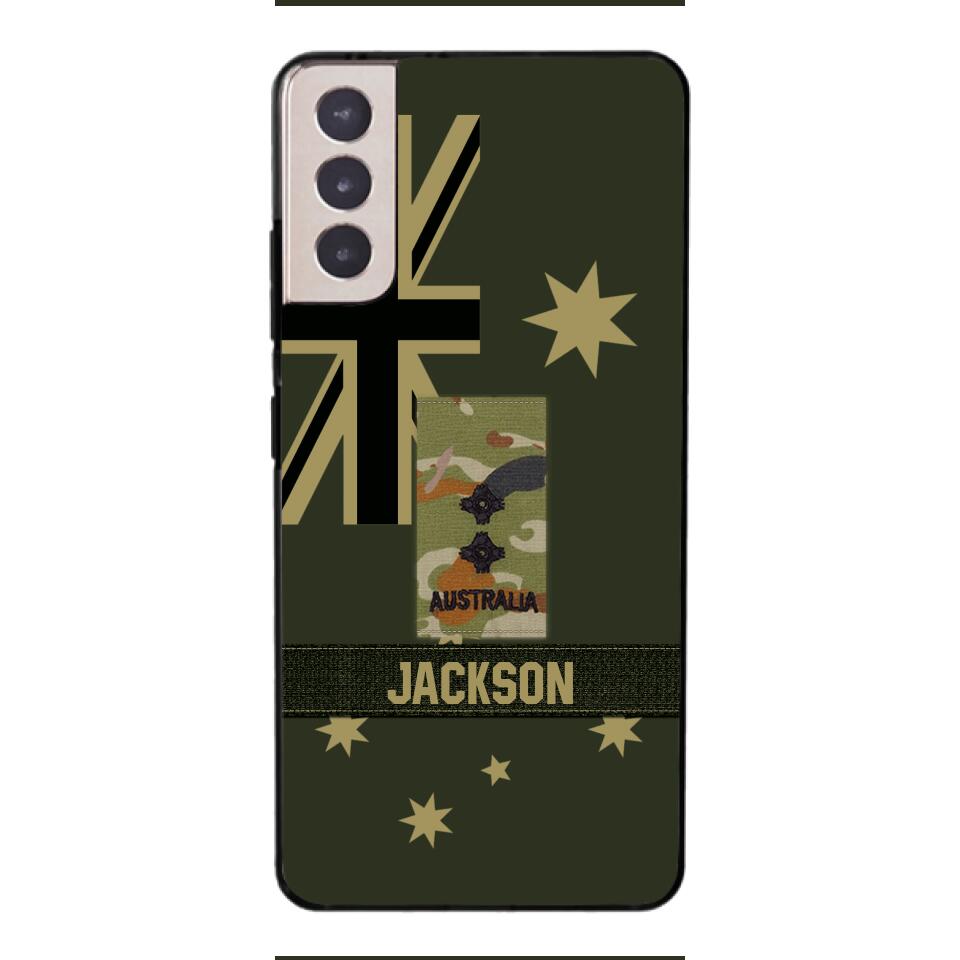 DH Personalized Australian Soldier Phone Case Printed DT084