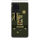 DH Personalized Australian Soldier Phone Case Printed DT084
