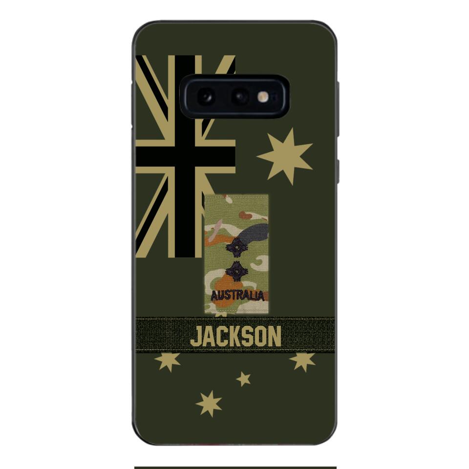 DH Personalized Australian Soldier Phone Case Printed DT084