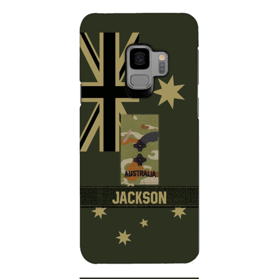 DH Personalized Australian Soldier Phone Case Printed DT084