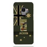 DH Personalized Australian Soldier Phone Case Printed DT084
