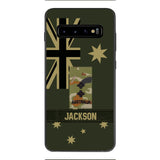 DH Personalized Australian Soldier Phone Case Printed DT084