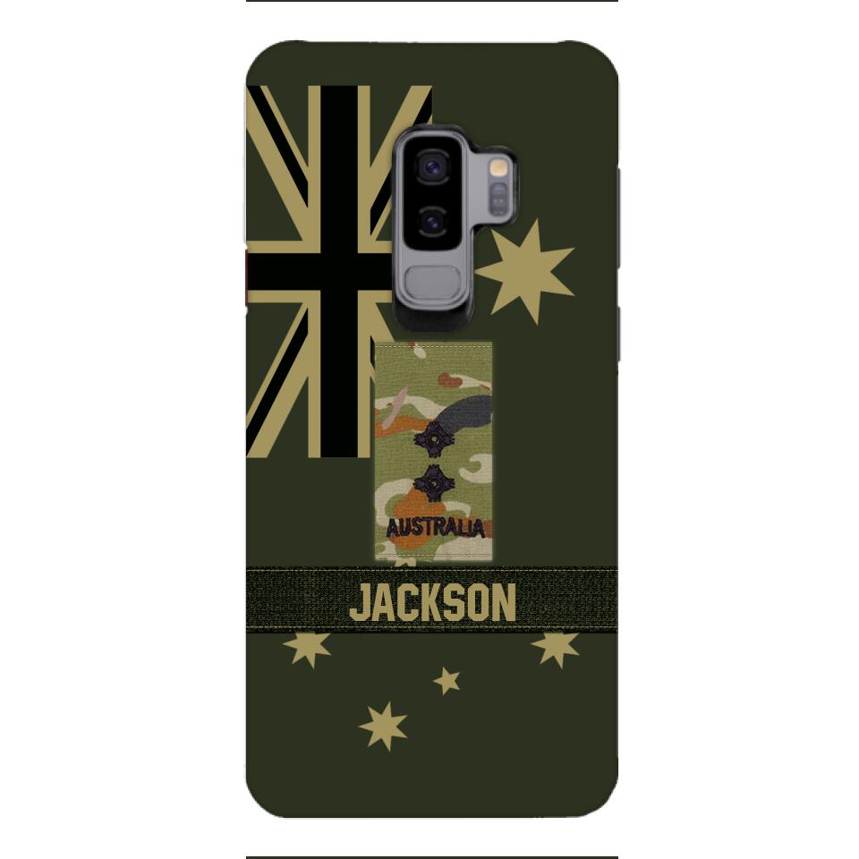 DH Personalized Australian Soldier Phone Case Printed DT084