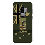 DH Personalized Australian Soldier Phone Case Printed DT084